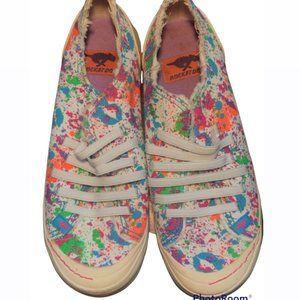 Rocket Dog Paint Splatter Shoes Size 8.5